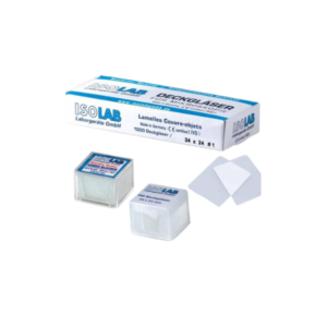 ISOLAB_Lamel - 24 x 24 mm - Ekonomik Kalite - 10 ad/kutu - 0,13-0,17